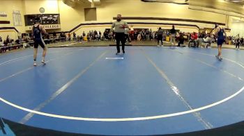 125 lbs Champ. Round 1 - Brett Stanley, John Carroll University vs George Wilmer, Cornerstone University