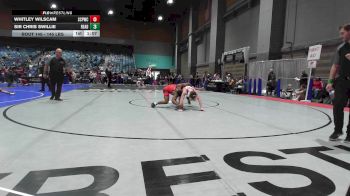 145 lbs Final - Whitley Wilscam, South Central Punisher Wrestling Club vs Sir Chris Swillie, Ready RP Nationals
