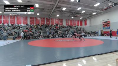 165 lbs Prelim - Carter Karpilo, Canon City vs Micheal Gutierrez, Columbine