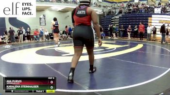 170 lbs. Cons. Round 3 - Karalena Steinhauser, Lexington vs Ava Purvis, Jefferson City