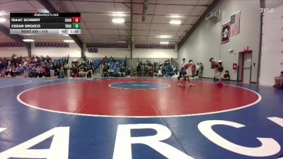 113 lbs 1st Place Match - Cesar Orozco, Thunder Basin High School vs Isaac Schmidt, Chadron