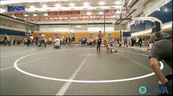 49 lbs Consi Of 8 #1 - Juaquin Sanchez-Luevano, OKC Saints Wrestling vs Peter Mattheisen, Standfast OKC