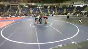 109 lbs Consi Of 8 #2 - Lauren Steele, Bozeman Hawks vs Kaylin Taylor, North Montana WC