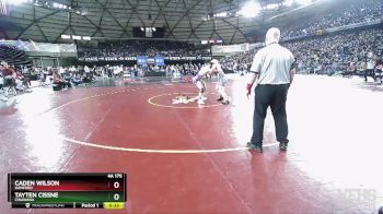 4A 175 lbs Cons. Semi - Tayten Cissne, Chiawana vs Caden Wilson, Hanford