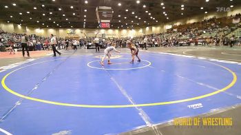 70 lbs Consi Of 8 #2 - Zayden Taylor, Elk Grove Wrestling Academy EGWA vs Kayson Shamhart, Klamath Basin Warriors