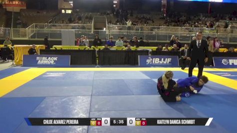 Kaitlyn Danica Schmidt vs Chloe Alvarez Pereira 2025 Pan Jiu Jitsu IBJJF Championship