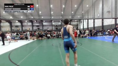 Junior FS - 157 lbs Cons. Round 2 - Teegen Stolen, Rebels Wrestling Club vs Ahmeil Keys, Peninsula Wrestling Club