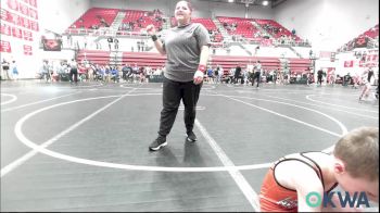 49 lbs Semifinal - Elijah Mannis, Carl Albert vs Elias Doty, Lexington Wrestling Club