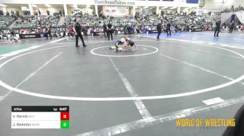 67 lbs Semifinal - Viliami Nau Rarick, Westlake vs Jace Beaston, Warrior Ridge