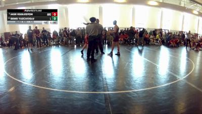 135 lbs Champ. Round 1 - Jase Eggleston, Amherst Wrestling Club vs Sems Tuzcuoglu, Great Neck Wrestling Club