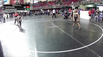 85 lbs Cons. Round 2 - Paxton Lane, Wolverine Youth Wrestling vs Blake Bolejack, Fillmore Central