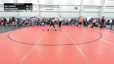133 lbs Round Robin 1 - Joey Johnson, Front Royal WC-MS vs Owen Anderson, Backyard Barbarians-MS