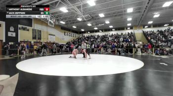 285 lbs Round Of 16 - Anthony Albanese, Fairfield Warde vs Jack Zeppieri, Norwich Free Academy