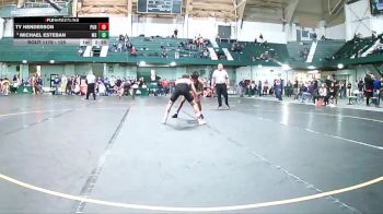 125 lbs 5th Place Match - Michael Esteban, Michigan State vs Ty Henderson, Purdue