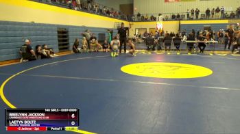 Round 1 - Brielynn Jackson, Lawrence Elite Wrestling Club vs Laetyn Boltz, Wichita Training Center