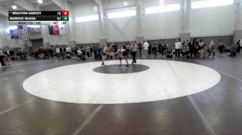 132 lbs Cons. Round 2 - Braxton Hancey, Fremont vs Maddox Haaga, Olympus