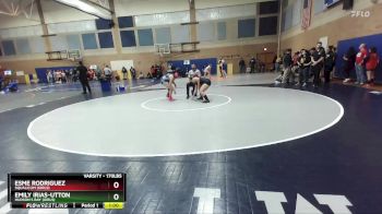 170lbs Cons. Round 4 - Emily Irias-utton, Hudson`s Bay (Girls) vs Esme Rodriguez, Squalicum (Girls)