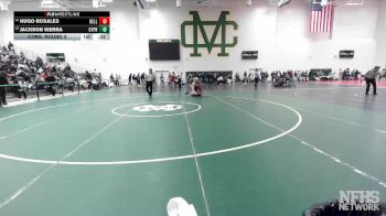 165 lbs Cons. Round 3 - Hugo Rosales, Bell Gardens vs Jackson Sierra, Cypress