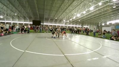 100 lbs Semifinal - Jett Whiteley, Sanderson Wrestling Academy vs Gatlan Talbot, Empire Battle School