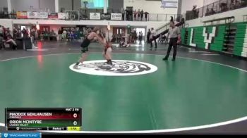 113 lbs Round 1 - Maddox Gehlhausen, Pinedale vs Orion McIntyre, Lander Valley