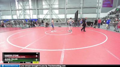 120 lbs Champ. Round 1 - Harper Stone, Southern Idaho Training Center vs Quinn Miller, Lakeland WC