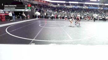 92 lbs Rr Rnd 3 - Adria Wickliffe, East Kansas Eagles vs Oaklyn Glodo, Sparta Jr Bulldogs