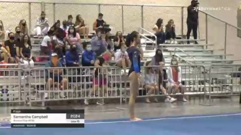 Samantha Campbell - Floor, Bronco Elite #216 - 2021 USA Gymnastics Development Program National Championships