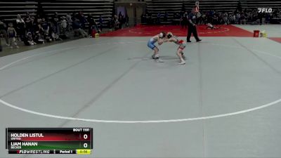 54 lbs Cons. Round 1 - Holden Listul, UNITED vs Liam Hanan, Becker