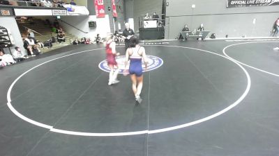 120 lbs Madison Ramirez, IEWA - Inland Empire Wrestling Association vs Irini Poka, OCWA - Orange County Wrestling Association