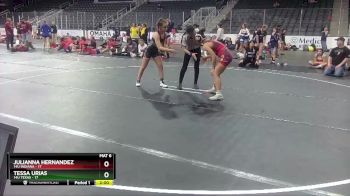 G-110 lbs Finals (2 Team) - Julianna Hernandez, 14U Indiana vs Tessa Urias, 14U Texas