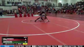 120 lbs Cons. Round 3 - Will Steinbeck, Bellevue vs Dawson Fish, Dubuque Hempstead