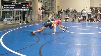 65 lbs Rr Rnd 3 - Maeve Fernald, NewWhale Pink - Girls vs Tyanna Evans, MGW Black Widows - Girls