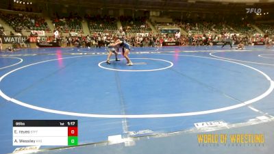 96 lbs Round Of 16 - Easton Reyes, Standfast vs Adin Wessley, Kansas Young Guns
