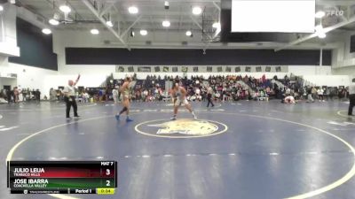 175 lbs 7th Place Match - Julio Leija, Trabuco Hills vs Jose Ibarra, Coachella Valley