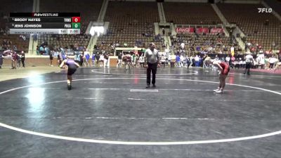 1A-4A 138 Quarterfinal - Brody Hayes, T. R. Miller vs Jens Johnson, Prattville Christian Academy