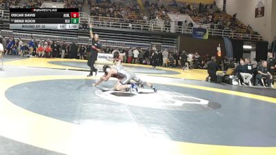 150 lbs Round Of 32 - Oscar Davis, Archbishop Curley vs Benji Koch, Blair Academy