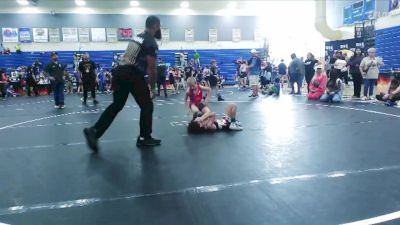 80/85 Round 3 - Sophia Miller, Goose Creek Gators vs Cali Anderson, Summerville Take Down