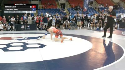106 lbs Champ. Rd Of 128 - Teagan Luna, Oregon vs Michael Bird, Illinois