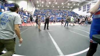 58 lbs Consi Of 16 #2 - Luke Doty, Lions Wrestling Academy vs Dominic Monarez, Choctaw Ironman Youth Wrestling