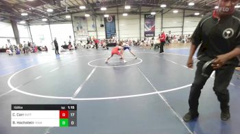 132 lbs Round Of 64 - CJ Carr, Buffalo Valley Wrestling Club - Black vs Bodie Hochstein, Team Nebraska Gold