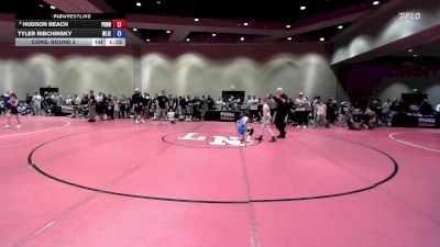 77 lbs Cons. Round 2 - Hudson Beach, Pennsylvania vs Tyler Ribchinsky, New Jersey