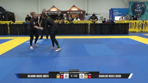 Charlene Nicole Dixon vs Julianne Marie Smith 2026 Pan IBJJF Jiu-Jitsu No-Gi Championship