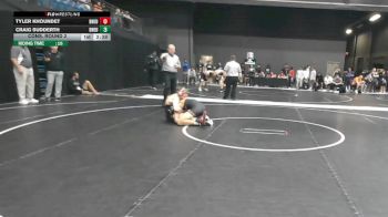 141 lbs Cons. Round 2 - Tyler Khoundet, Doane University vs Craig Sudderth, Doane University