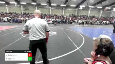 54 lbs Quarterfinal - Landon Malone, Durango WC vs Adrain Vigil, Montrose Elite