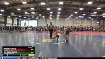 88 lbs Round 5 (6 Team) - Jameson Burns, Morris Fitness vs Yaleen Khang, Combat WC