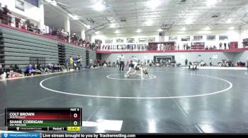 125 lbs Champ. Round 2 - Colt Brown, Montevallo vs Shane Corrigan, UW-Parkside