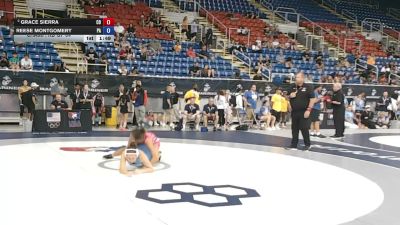 130 lbs Champ. Rd Of 64 - Grace Sierra, Colorado vs Reese Montgomery, Pennsylvania
