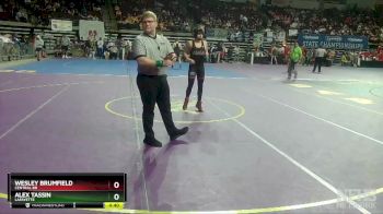 D 1 138 lbs Cons. Round 2 - Alex Tassin, Lafayette vs Wesley Brumfield, Central BR