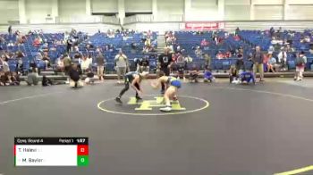 109 lbs Cons. Round 4 - Matthew Baylor, Milan Tribe Wrestling Club vs Tamir Halevi, Carmel USA