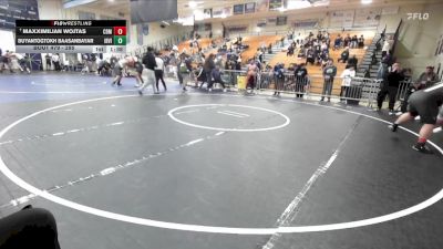 285 lbs Champ. Round 2 - Maxximilian Wojtas, Corona Del Mar vs Buyantogtokh Baasanbayar, Irvine